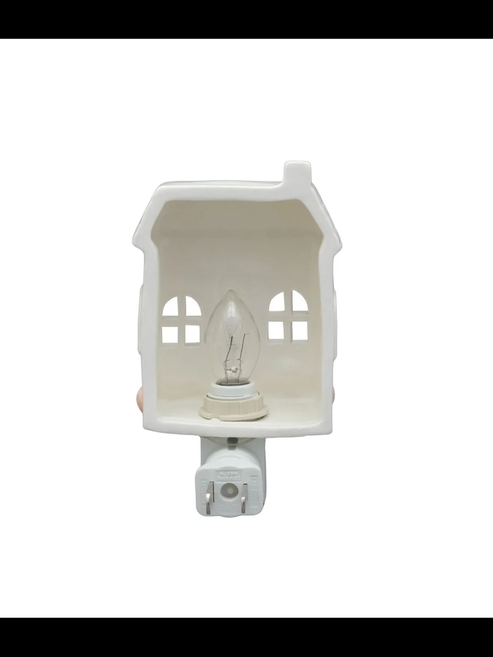 Fall Ceramic Cottage Night Light